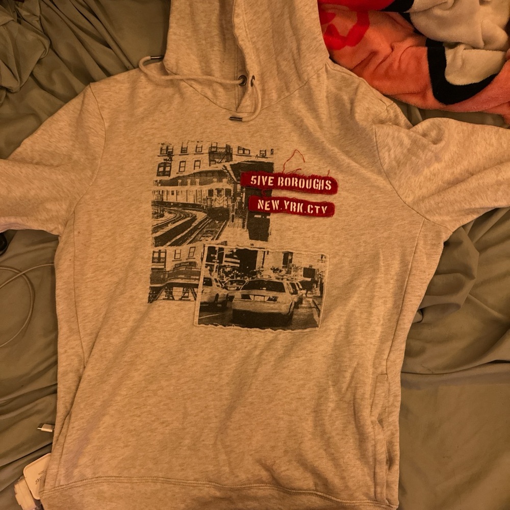 Aeropostale Beige Hoodie